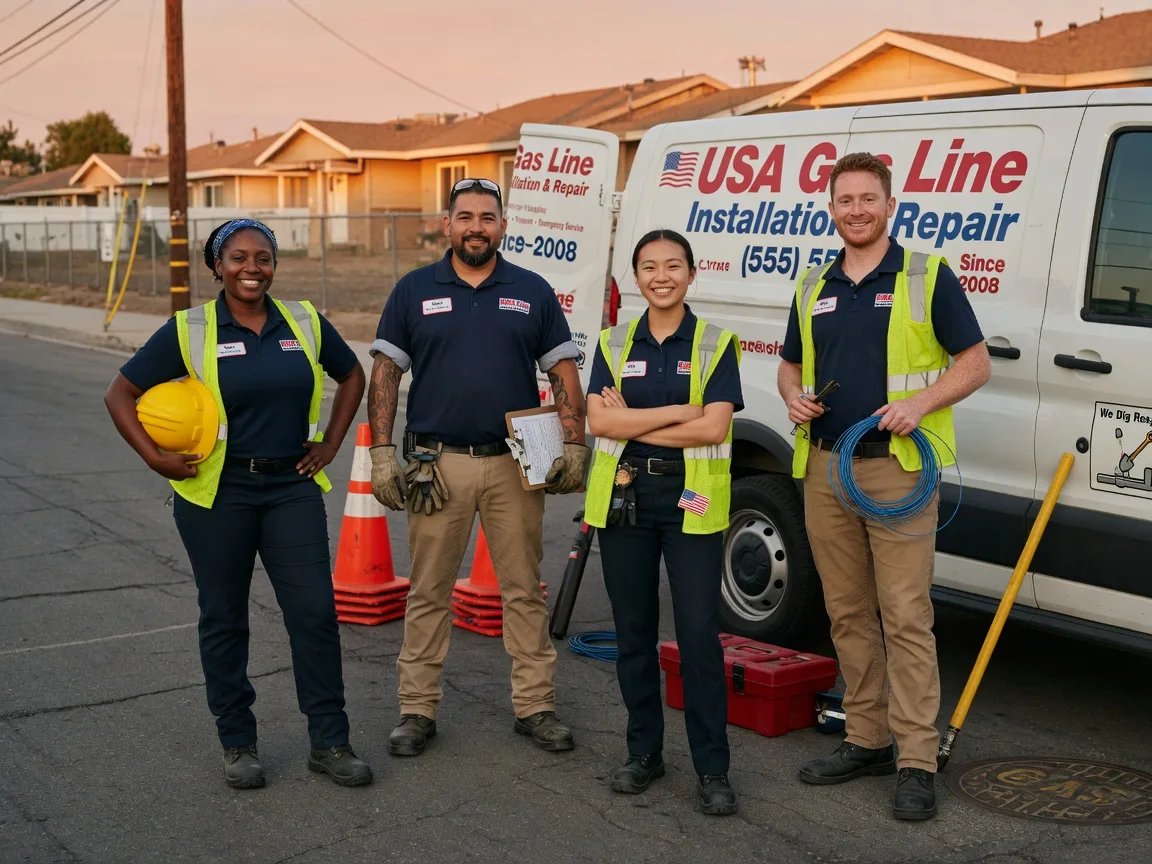 Gas Line Installation company in North Bangor, NY